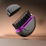 Sleek ionic dual-use hot air comb